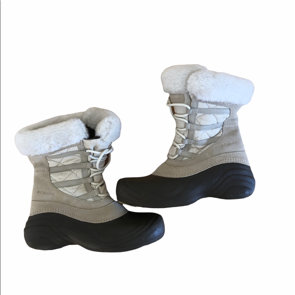 NWOT COLUMBIA cream winter boots women size 7 brand new